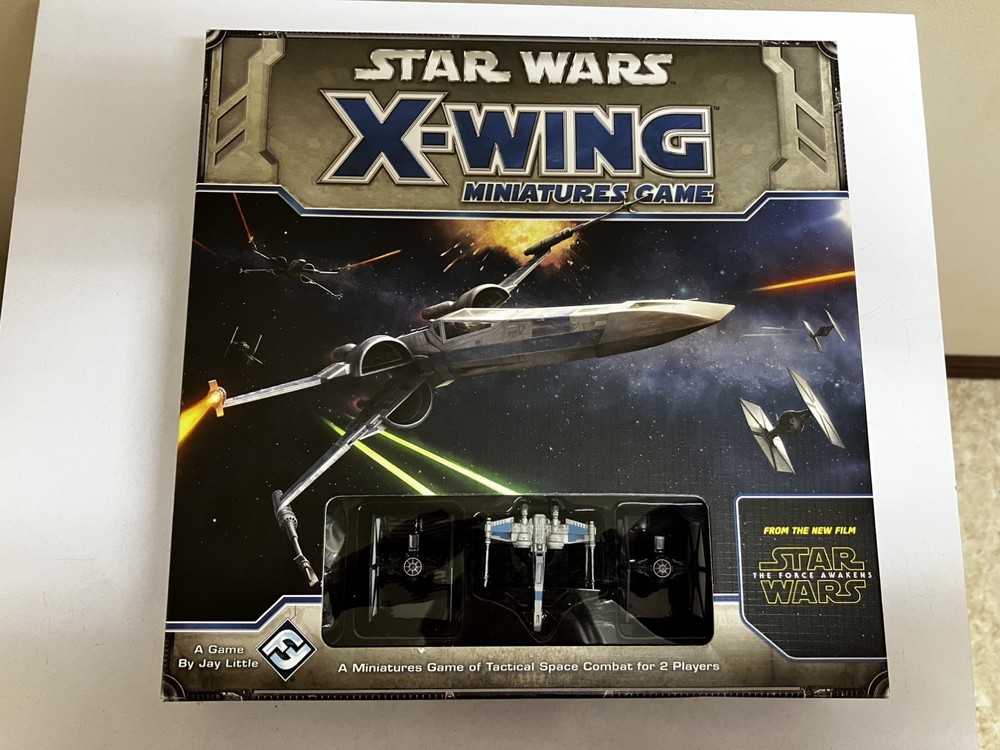 Star Wars X-Wing Miniature Game The Force Awakens Core Set & 8 Expansion Sets