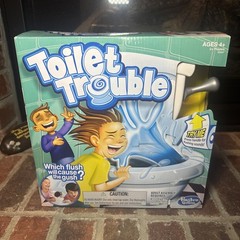 Toilet Trouble Hasbro Game Kids Family Fun Game Night Ages 4+ NEW NOS 2016
