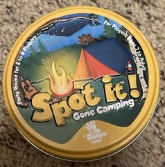 Asmodee “Spot It! – Gone Camping” Match Game in Collector’s Tin – complete