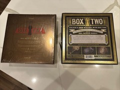Box One & Box Two Puzzle Games, Mystery, New Condition (see description)