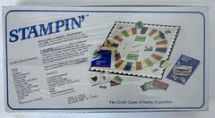 1989 Stampin’ Board Game Rainy Day Designs 8-Adult 2-4 Players