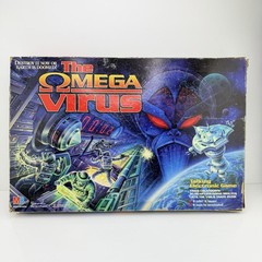 Vintage The Omega Virus Talking Electronic Board Game 100% Complete -Tested 1992