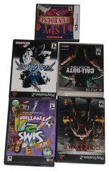 Miscellaneous Video Game Lot – (PS2, PS3, PC & Nintendo DS) — Call Duty, God of