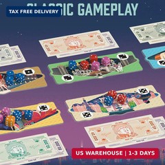 Ravensburger Las Vegas Board Game Dice-Rolling Casino Strategy Game for 2-6 Play
