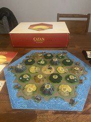 Klaus Teuber Settlers of Catan 3D Edition *COMPLETE*