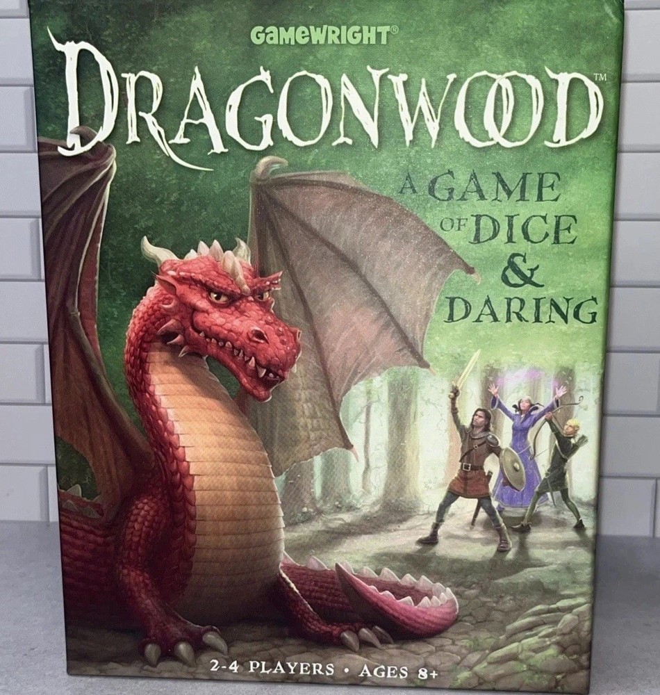 Gamewright Dragonwood: A Game of Dice and Daring Board Card Game New