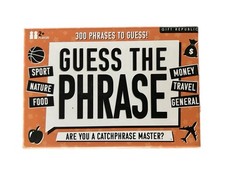 Gift Republic Guess The Phrase Board Game Complete 300 Phrases Family Party Game