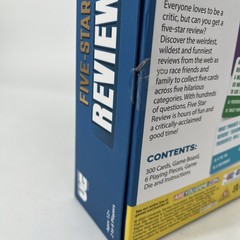 University Games Boardgame Five-Star Review Box New