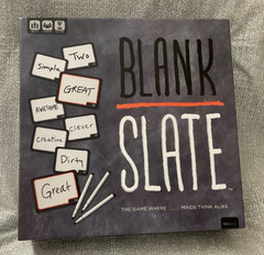 BLANK SLATE The Game Where Great Minds Think Alike – Family Game 99% READ