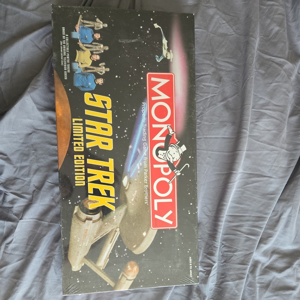 Vintage (2000) Monopoly STAR TREK LIMITED Edition Board Game