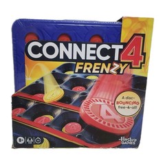 Hasbro CONNECT 4 FRENZY Game, Bounce Discs 4 in a Row, 2-6 Players – SEALED NEW