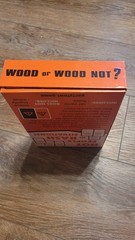 Wood Or Wood Not Juvenile Party Game for So-Called Adults 3 to 8 Players