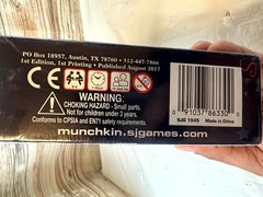 2017 Munchkin Spell Skool Steve Jackson Munchkin 1st Edition Cardboard Games New