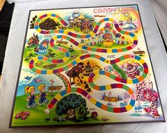 Vintage 1984 Milton Bradley Candy Land Board Game Complete 64 Cards Manual Board