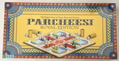 Parcheesi [Board Game] Royal Edition – Classic Game of Chase, Race and Capture