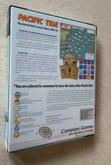 PACIFIC TIDE Military Board Game (Compass Games #1077) — Read Description