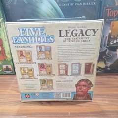 Legacy The Testament Of Duke De Crecy Five Families Expansion New In Box SEALED