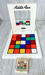 Ideal Rubik’s Race Game Original Box 1982 Maker’s of Rubik’s Cube 2 Player VTG