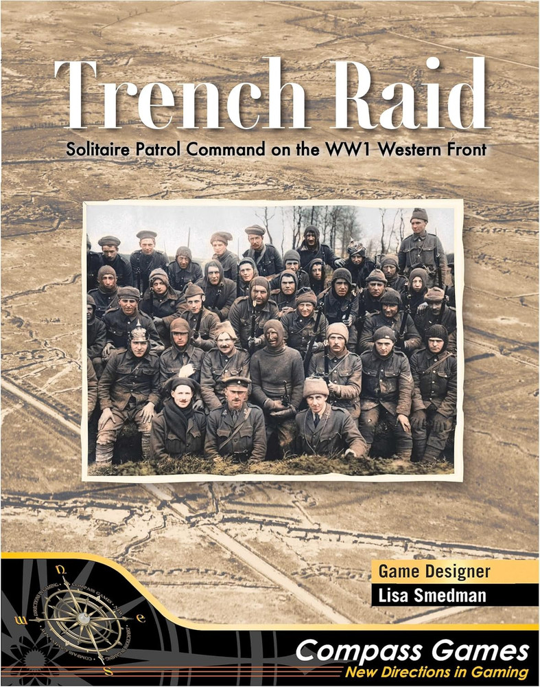 Compass Games Trench Raid: Solitaire Patrol Command on the WW1 Western Front