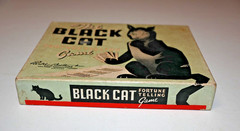Vintage 1940s Parkers Brothers The Black Cat Fortune Telling Game Complete (B3)