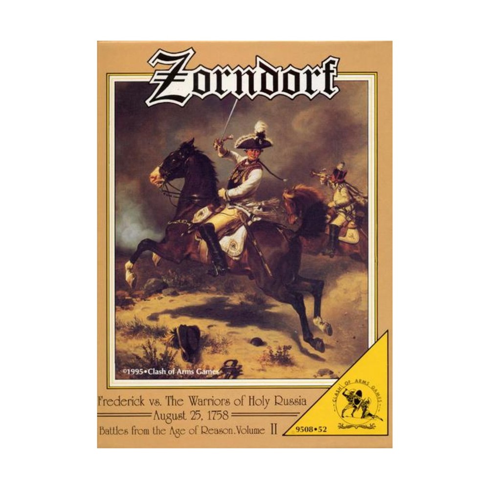 Battles from the Age of Reason #2 – Zorndorf – Frederick vs. the Wa Box VG+/NM