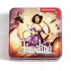 Timeline Historical Events Card Game Complete 110 Cards Asmodee