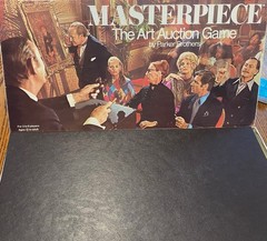 Parker Brothers 1970 MASTERPIECE ART AUCTION GAME Comp. & UNPLAYED GREAT 4 GIFT