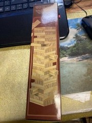 Tumbling Towers Stacking Game -72 Piece Set -Wood CRAFT Blocks,