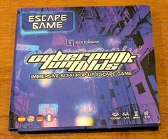 Cyberpunk Unfolds: Immersive Sci-fi Pop-Up Escape Game Key Enigma Unplayed