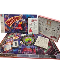 Who Framed Roger Rabbit Board Game RARE Vintage 1987 Milton Bradley