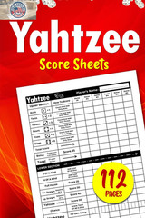 Yahtzee Score Pads: 660 Score Games for Scorekeeping – Yahtzee Score Sheets 6X9