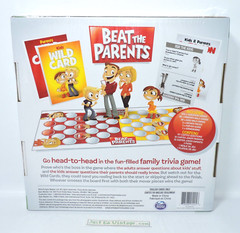 Beat The Parents Board Game Trivia Kids vs Grown-Ups Adults Family NEW, SEALED
