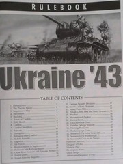 GMT Ukraine ’43 Soviet Summer Offensive Against Army Group South 2000 Edition