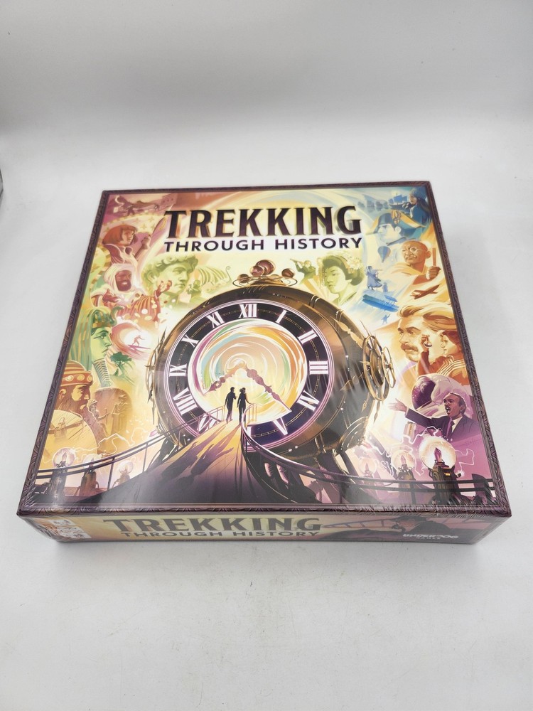 Underdog Games Trekking Through History Board Game 1-4 Players 10+ Damaged Box