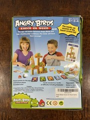 NEW SEALED 2010 Angry Birds Knock on Wood Game Mattel Complete Kids Play