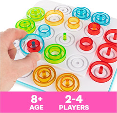 Spin Master Games, Otrio Strategy-Based Board Game, Classic Game, Advanced Tic T