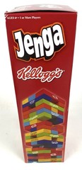 RARE NEW Kellogg’s 54 Edition 2013 Wood Jenga Fruit Loops Frosted Flakes