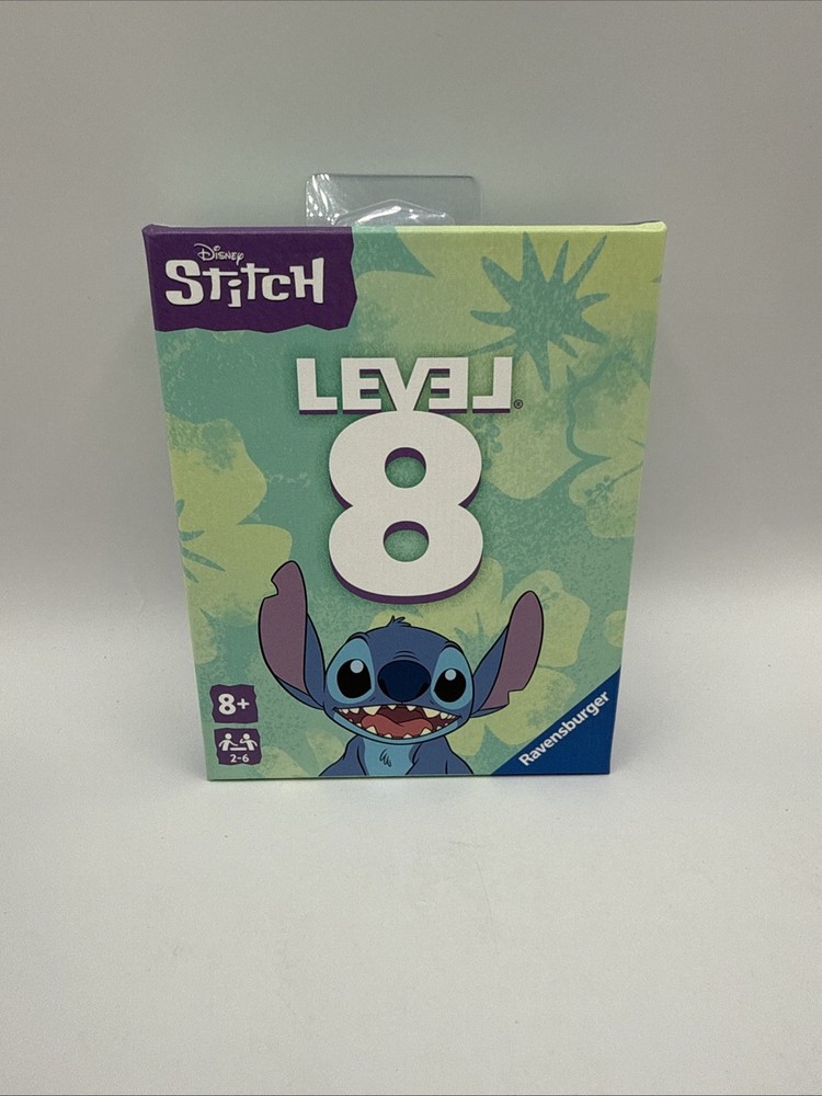 Ravensburger Disney Stitch Level 8 Card Game Ages 8+ For 2-6 Players New