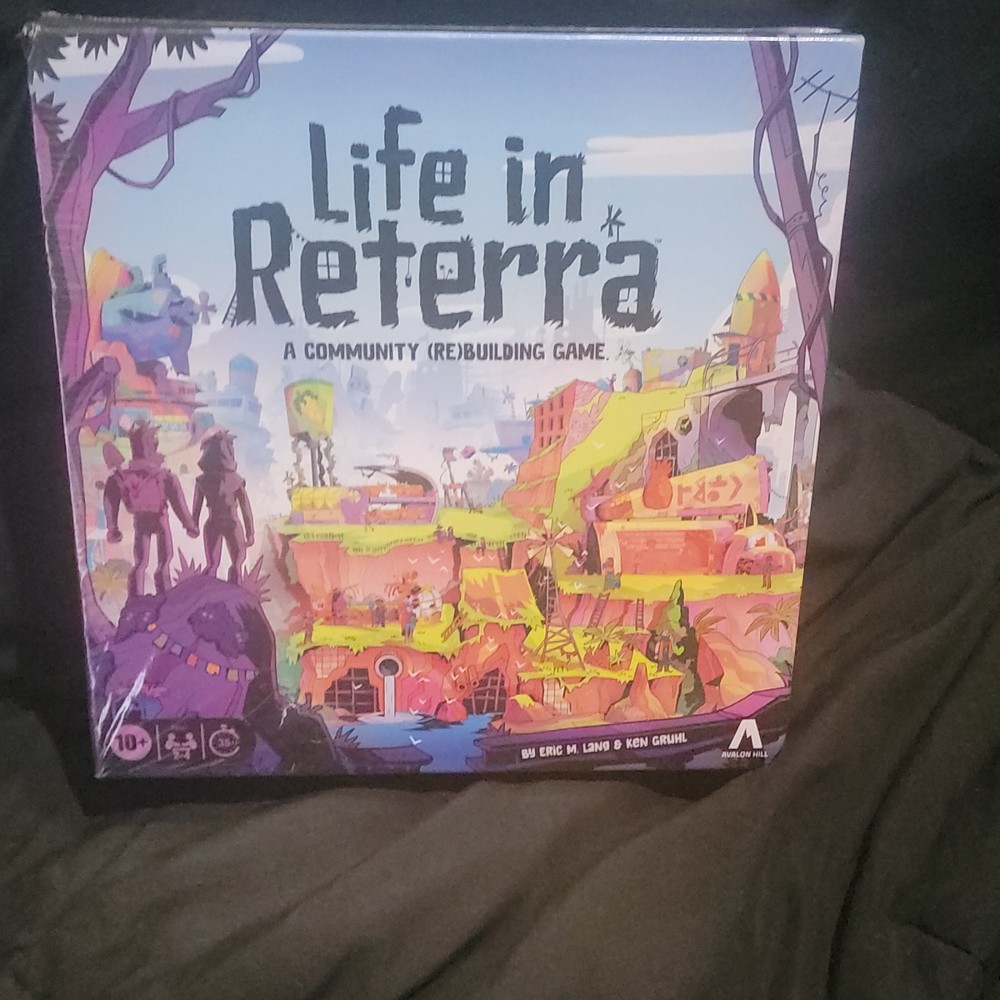 Avalon Hill Life in Reterra Board Game Community Post-apocalyptic Strategy