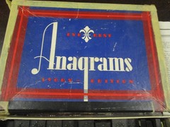 Vintage eye rest anagrams embossed