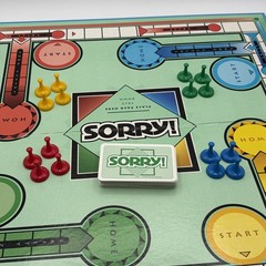 Vintage 1992 Sorry! Board Game – Parker Brothers – Complete in Original Box