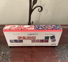 Galison Liberty London Wood Floral Domino Set