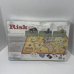 2003 Parker Brothers Risk The Game Of Global Domination Board Game Seal Has Rip