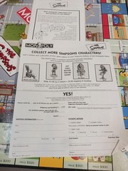 Monopoly The Simpsons Board Game 2001 Preowned Complete