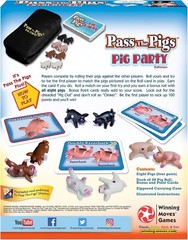 Pass The Pigs PIG PARTY – Dice Party Game – Family Game Night Kids 7+ & Adults