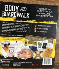 Hunt A Killer Body On The Boardwalk Immersive Murder Mystery Game Sealed New