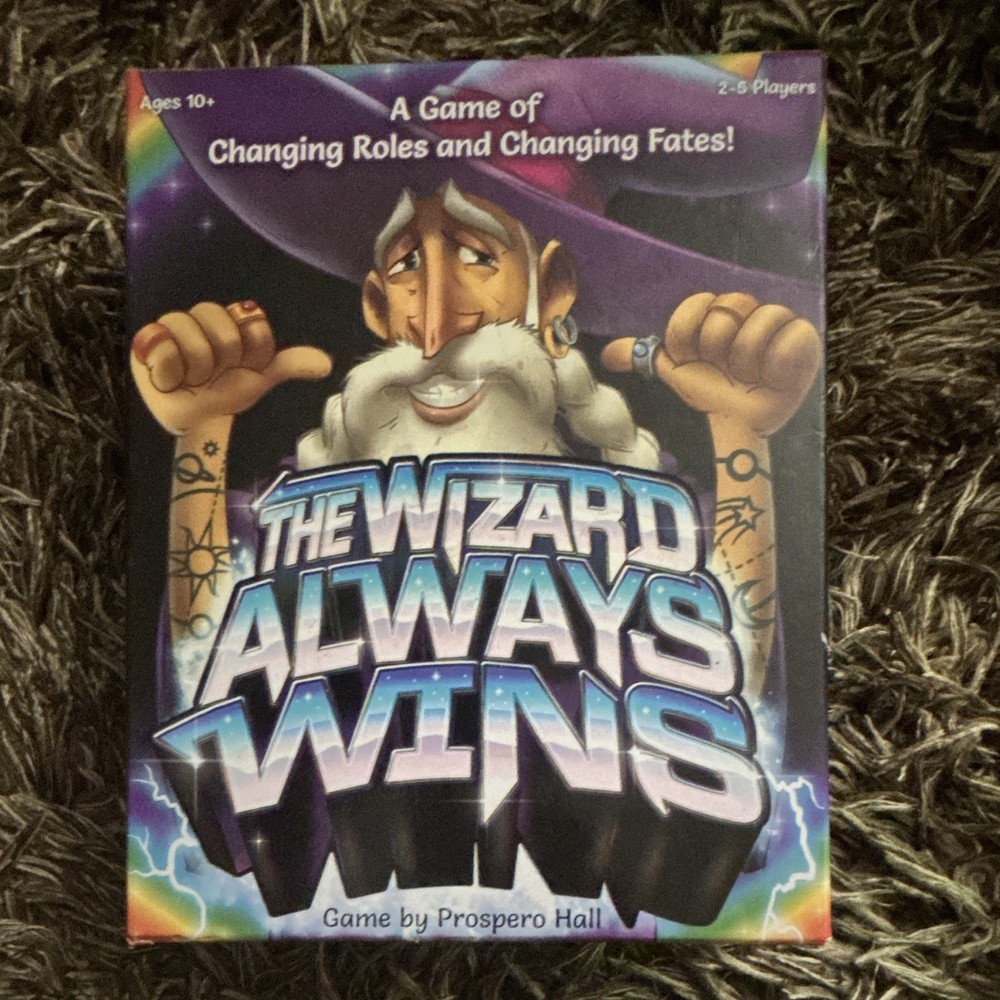 Big G Creative The Wizard Always Wins Strategy Board Game, 2-5 Players, 10+