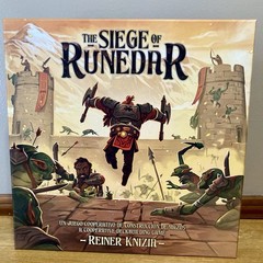 The Siege Of Runedar Board Game Complete Game 1-4 Players (2021 Reiner Knizia)