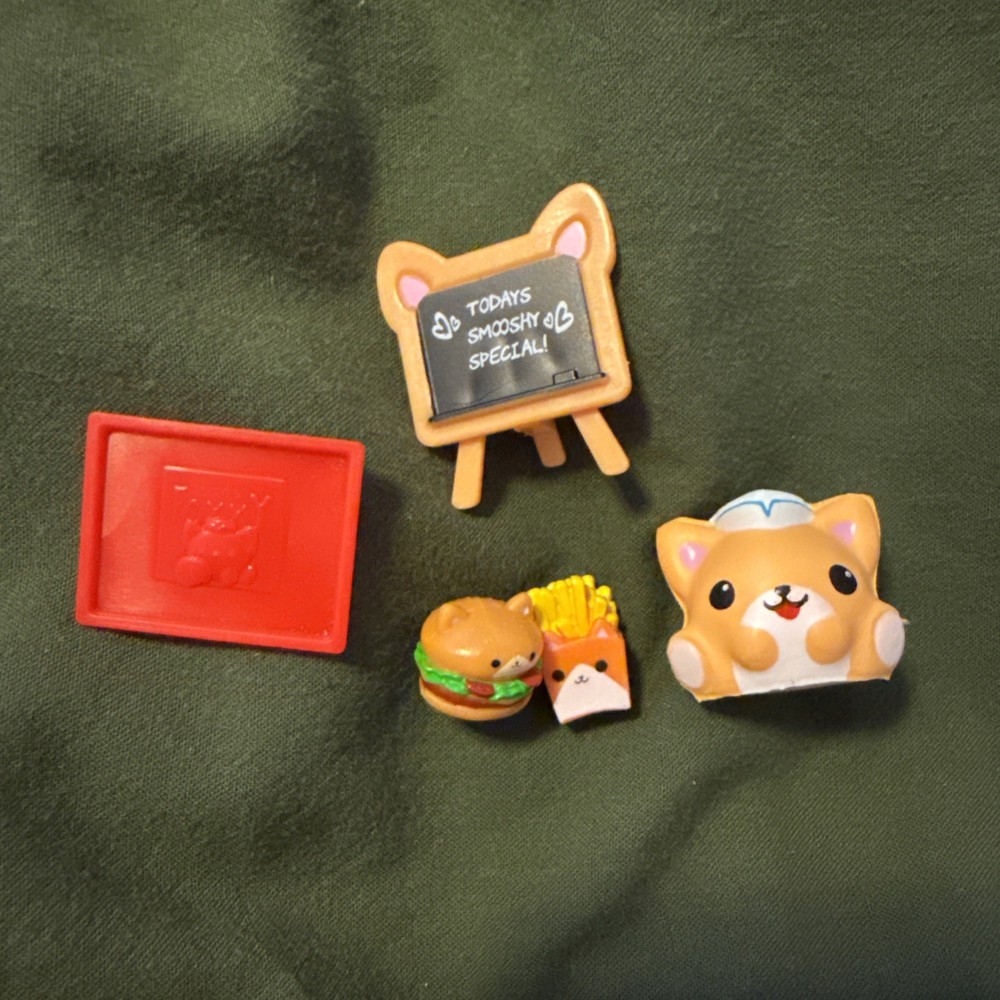 Smooshy Mushy Food Toys, Miniatures Squishy Fox Collectable Blind Box