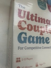 Ultimate Couples Game Fun Party Adults Guess Match & Draw New Sealed